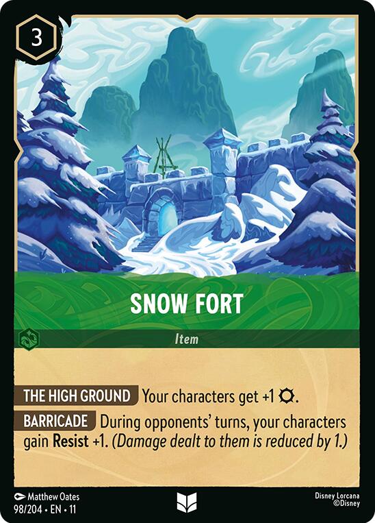 Snow Fort (98/204) [Winterspell] | Devastation Store