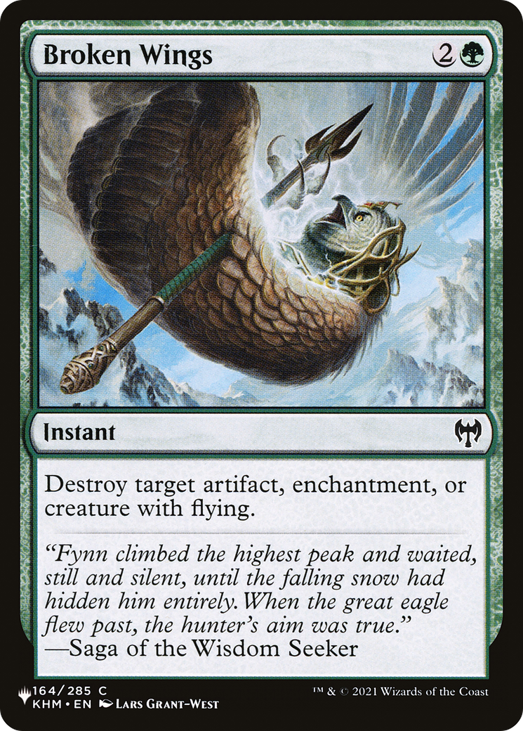 Broken Wings [The List Reprints] | Devastation Store