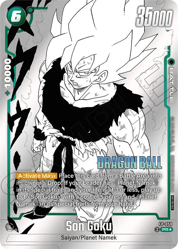 Son Goku (FP-059) (Tournament Pack MANGA ver. SPECIAL) [Fusion World Tournament Cards] | Devastation Store