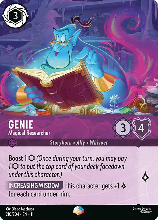Genie - Magical Researcher (Epic) (210/204) [Winterspell] | Devastation Store
