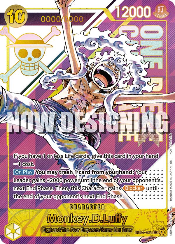 Monkey.D.Luffy (EB04-061) (Serial Numbered) [One Piece Promotion Cards] | Devastation Store