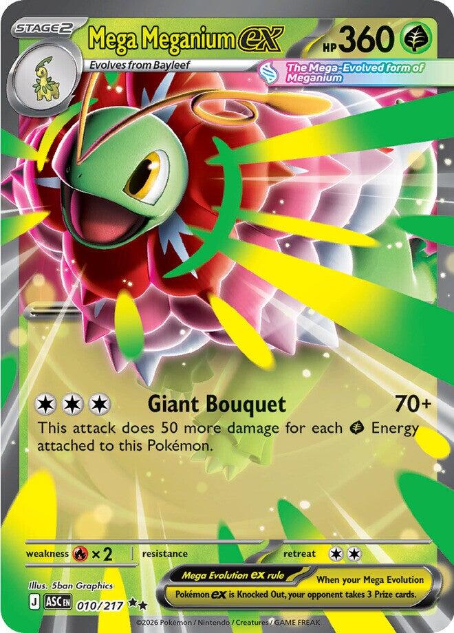Mega Meganium ex (010/217) [Mega Evolution: Ascended Heroes] | Devastation Store