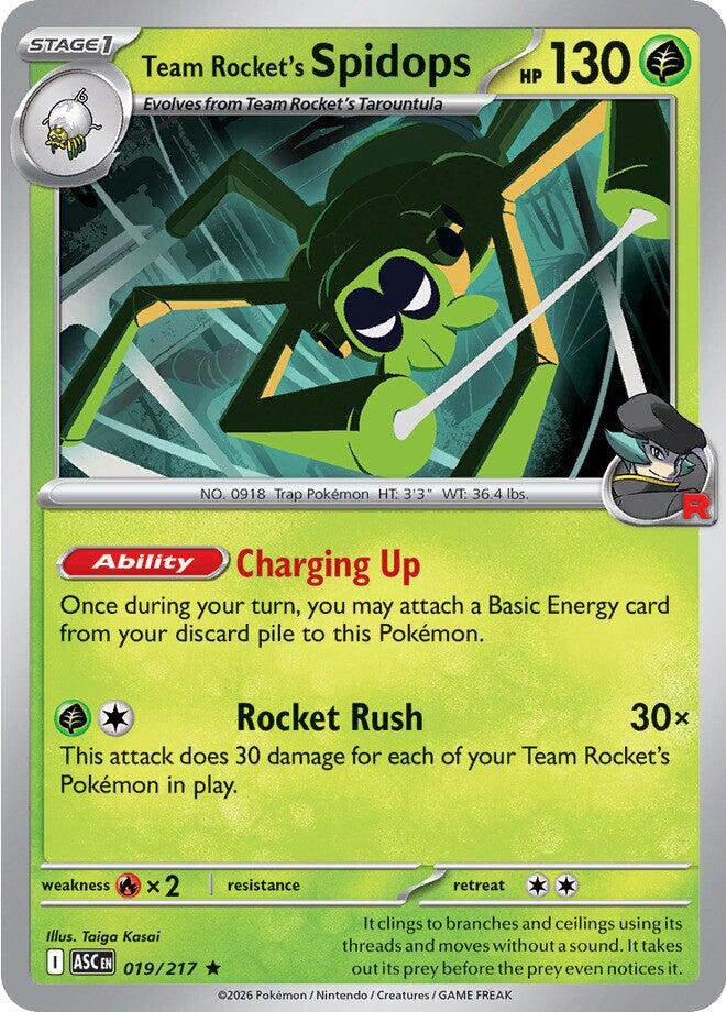 Team Rocket's Spidops (019/217) [Mega Evolution: Ascended Heroes] | Devastation Store