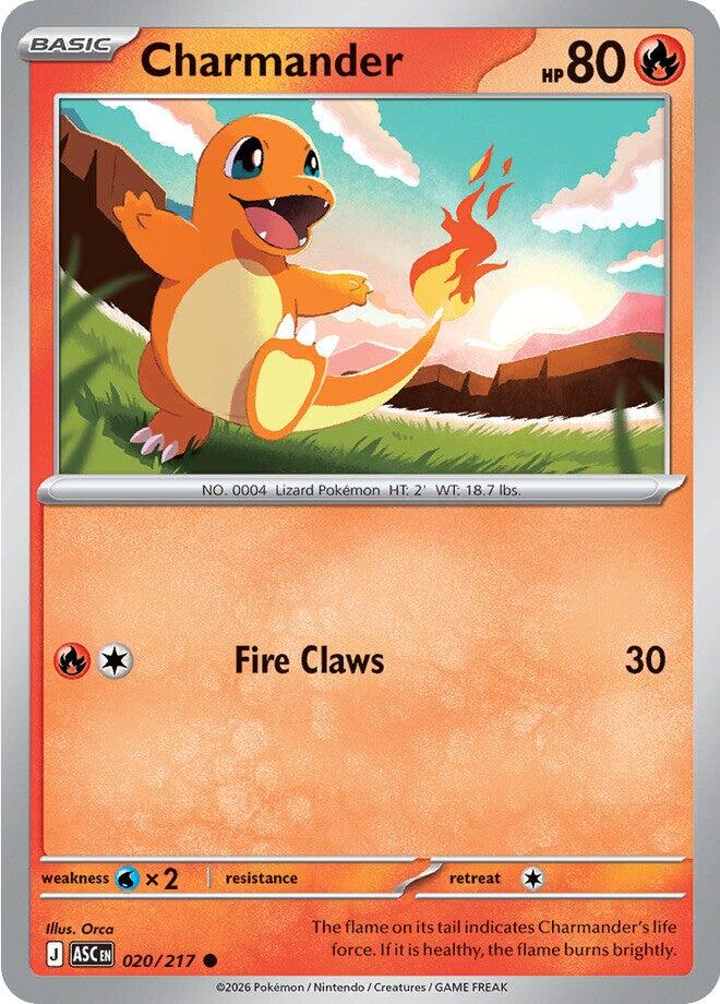 Charmander (020/217) [Mega Evolution: Ascended Heroes] | Devastation Store