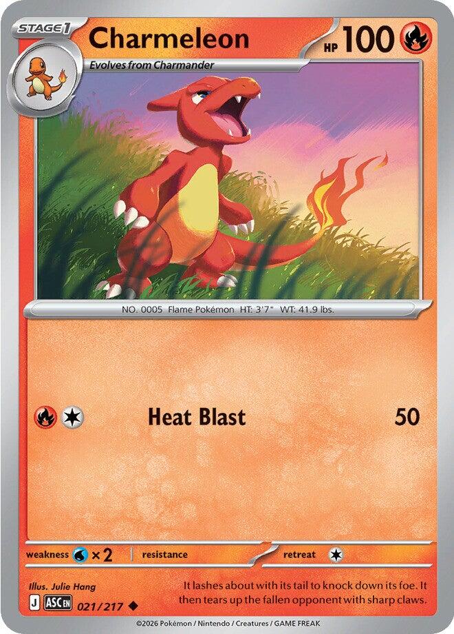Charmeleon (021/217) [Mega Evolution: Ascended Heroes] | Devastation Store