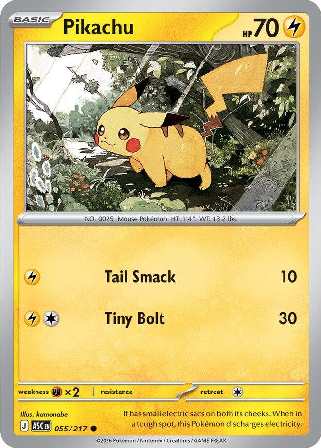 Pikachu (055/217) [Mega Evolution: Ascended Heroes] | Devastation Store