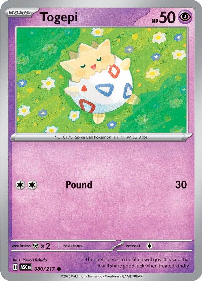 Togepi (080/217) [Mega Evolution: Ascended Heroes] | Devastation Store