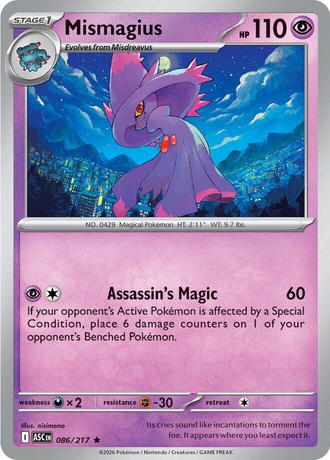 Mismagius (086/217) [Mega Evolution: Ascended Heroes] | Devastation Store