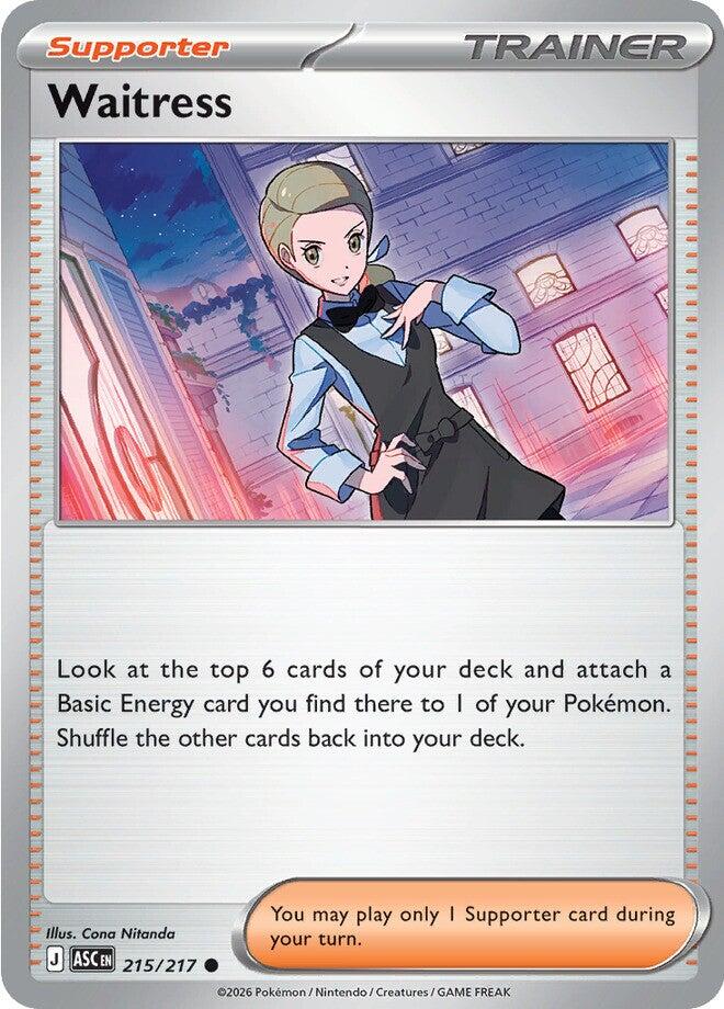 Waitress (215/217) [Mega Evolution: Ascended Heroes] | Devastation Store