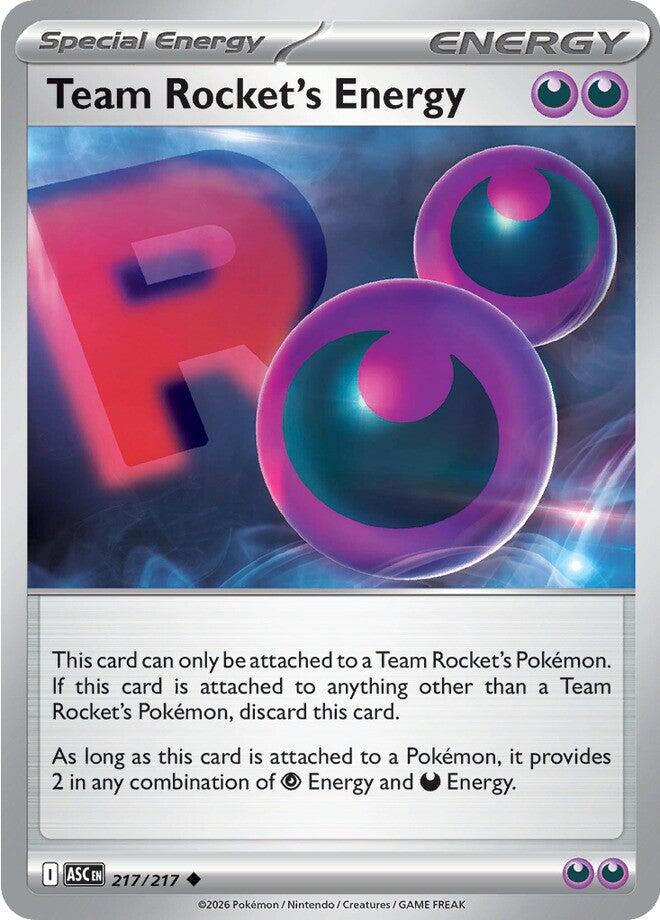 Team Rocket's Energy (217/217) [Mega Evolution: Ascended Heroes] | Devastation Store