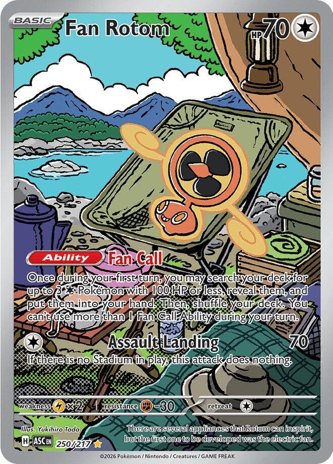 Fan Rotom (250/217) [Mega Evolution: Ascended Heroes] | Devastation Store
