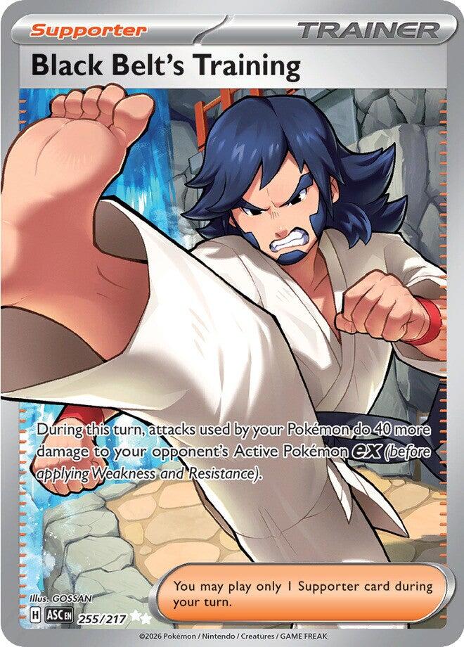Black Belt's Training (255/217) [Mega Evolution: Ascended Heroes] | Devastation Store