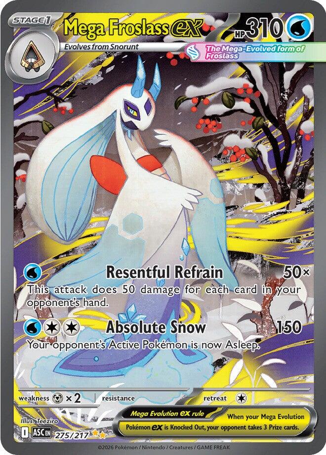 Mega Froslass ex (275/217) [Mega Evolution: Ascended Heroes] | Devastation Store