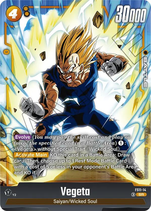 Vegeta (FS11-14) [Starter Deck EX: The Phase of Evolution] | Devastation Store