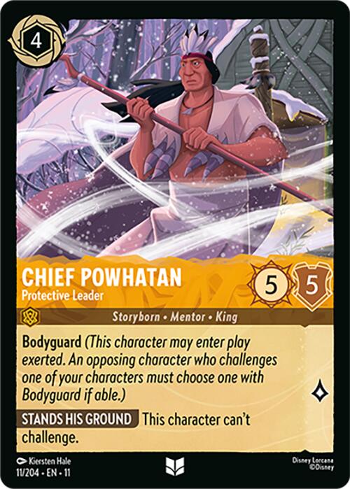 Chief Powhatan - Protective Leader (11/204) [Winterspell] | Devastation Store
