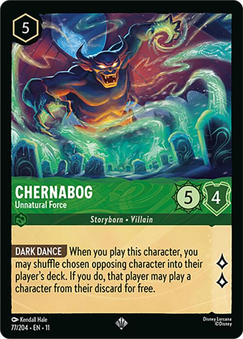 Chernabog - Unnatural Force (77/204) [Winterspell] | Devastation Store