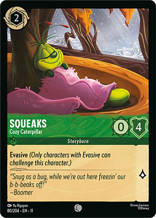 Squeaks - Cozy Caterpillar (80/204) [Winterspell] | Devastation Store