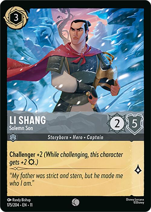 Li Shang - Solemn Son (175/204) [Winterspell] | Devastation Store