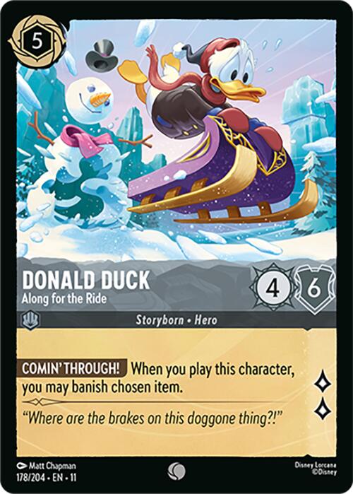 Donald Duck - Along for the Ride (178/204) [Winterspell] | Devastation Store