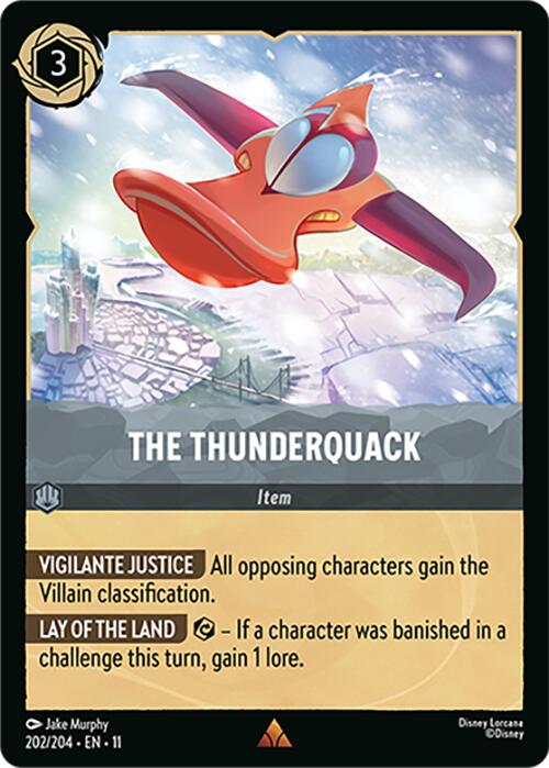 The Thunderquack (202/204) [Winterspell] | Devastation Store