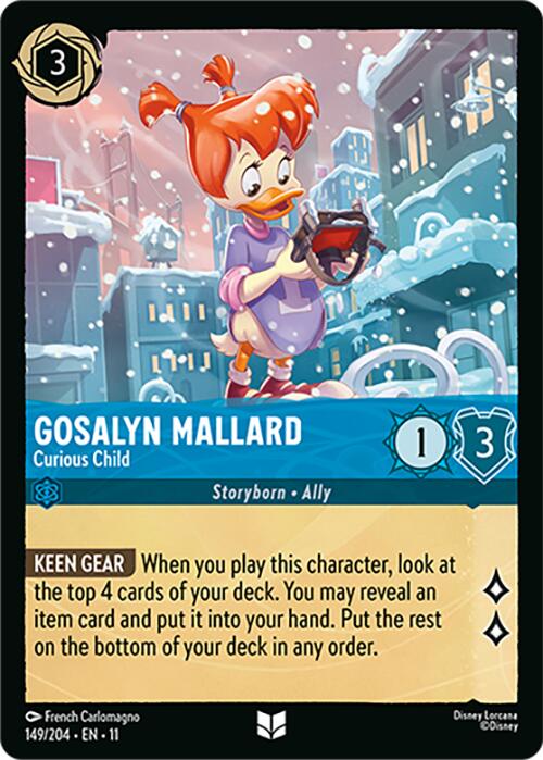 Gosalyn Mallard - Curious Child (149/204) [Winterspell] | Devastation Store