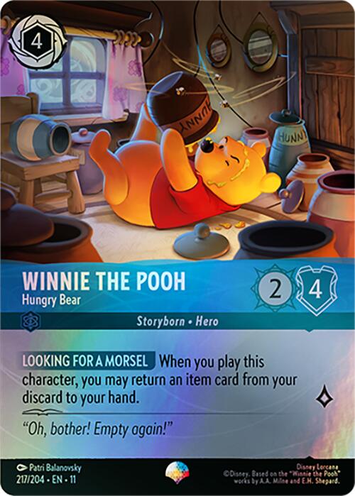 Winnie the Pooh - Hungry Bear (Epic) (217/204) [Winterspell] | Devastation Store
