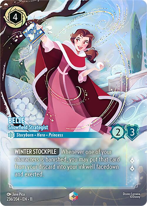 Belle - Snowfield Strategist (Enchanted) (236/204) [Winterspell] | Devastation Store