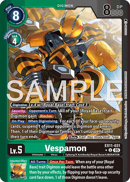 Vespamon [EX11-031] (Limited Foil) [Dawn of Liberator] - Devastation Store | Devastation Store