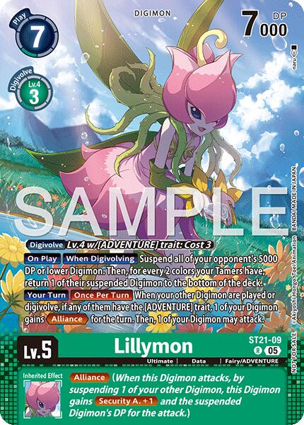 Lillymon [ST21-09] (Event Pack 9) [Starter Deck: Hero of Hope] | Devastation Store