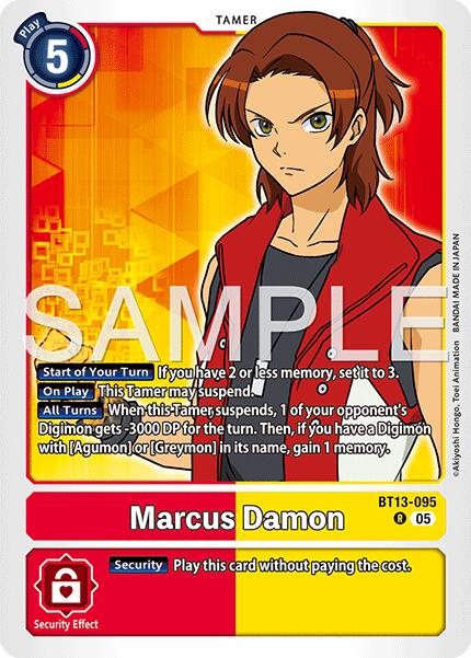 Marcus Damon [BT13-095] [Advanced Booster Digimon Generation] | Devastation Store