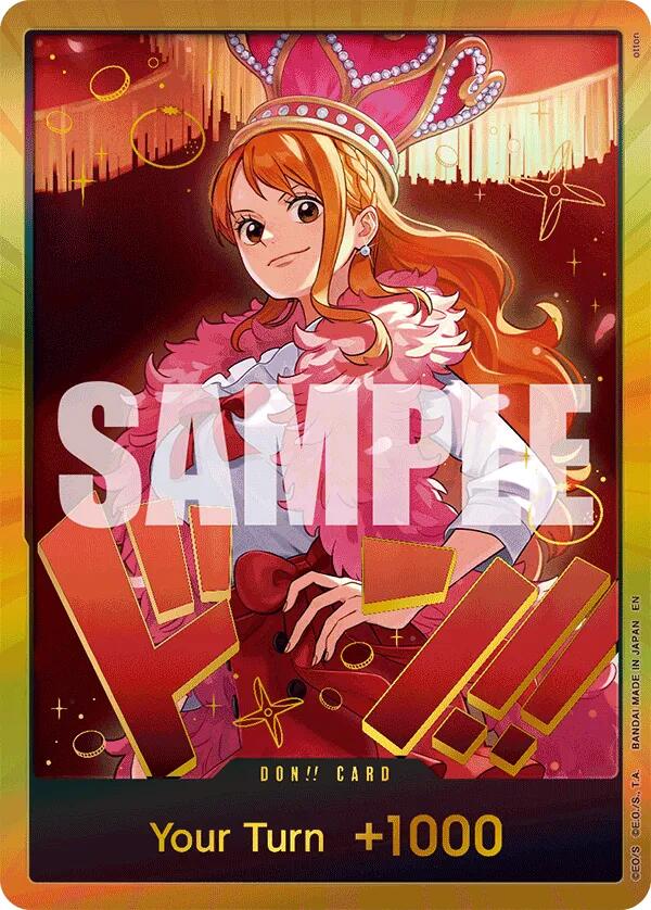 DON!! Card (Nami) (Gold) [Extra Booster: One Piece Heroines Edition] | Devastation Store