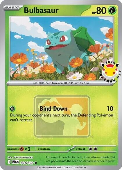 Bulbasaur (001/132) (Pokemon Day 2026) [Miscellaneous Cards] | Devastation Store