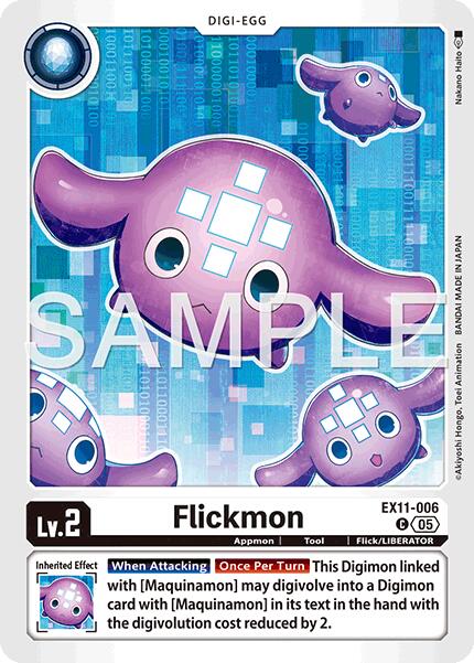 Flickmon [EX-11-006] [Dawn of Liberator] - Devastation Store | Devastation Store