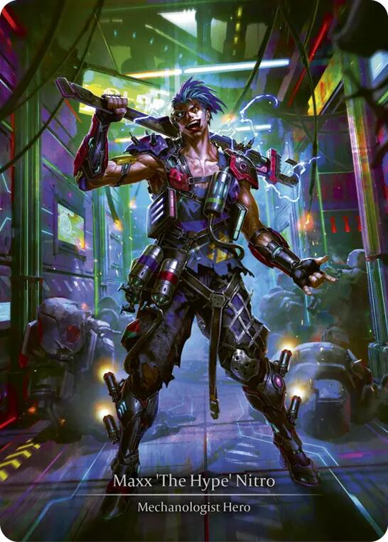 Maxx 'The Hype' Nitro [GEM105] (GEM Pack 4)  Cold Foil - Devastation Store | Devastation Store