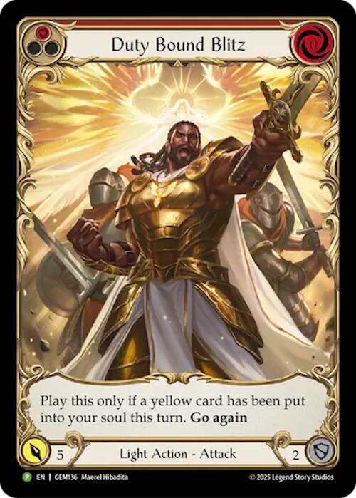 Duty Bound Blitz [GEM136] (GEM Pack 4) - Devastation Store | Devastation Store