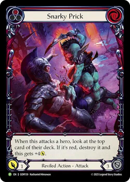 Snarky Prick [GEM139] (GEM Pack 4) - Devastation Store | Devastation Store