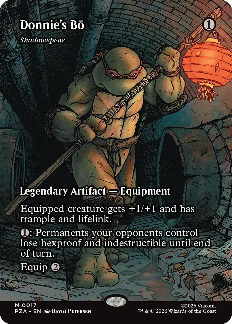 Donnie's Bo - Shadowspear (Borderless) [Teenage Mutant Ninja Turtles Eternal-Legal] | Devastation Store