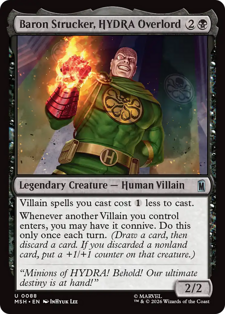 Baron Strucker, HYDRA Overlord [Marvel Super Heroes] | Devastation Store