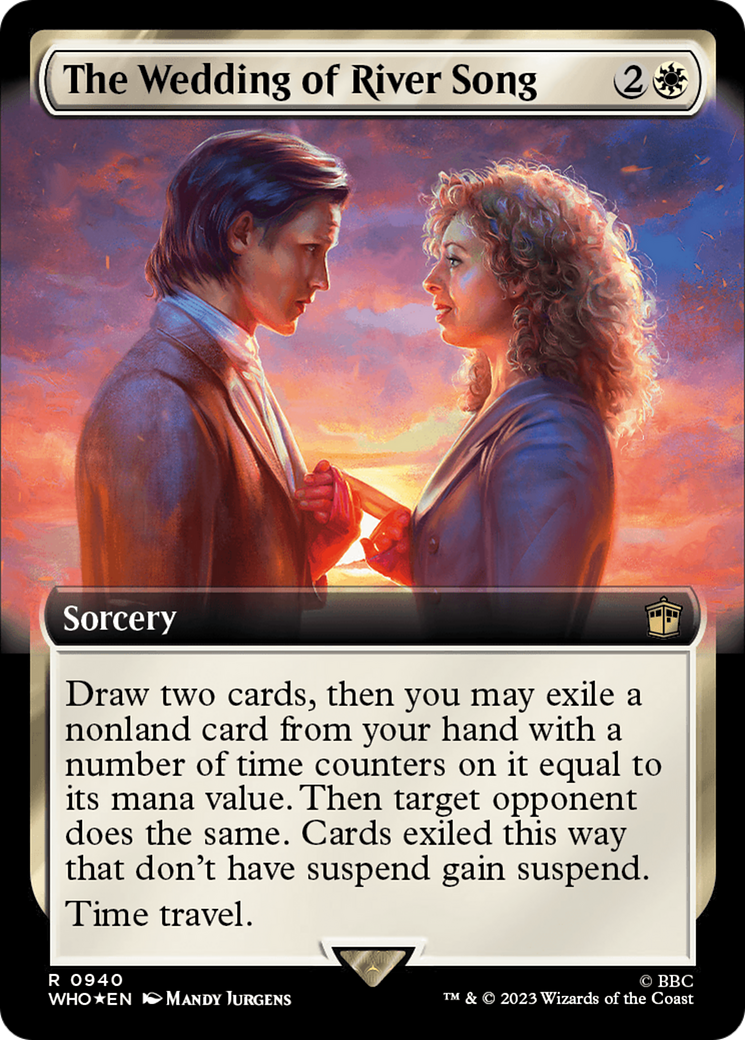 The Wedding of River Song (Extended Art) (Surge Foil) [Doctor Who] | Devastation Store