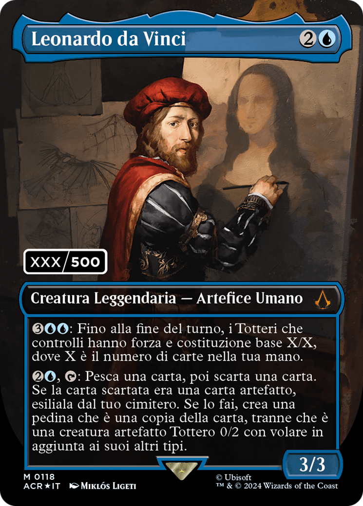 Leonardo da Vinci (Italian) (Serial Numbered) [Assassin's Creed] | Devastation Store
