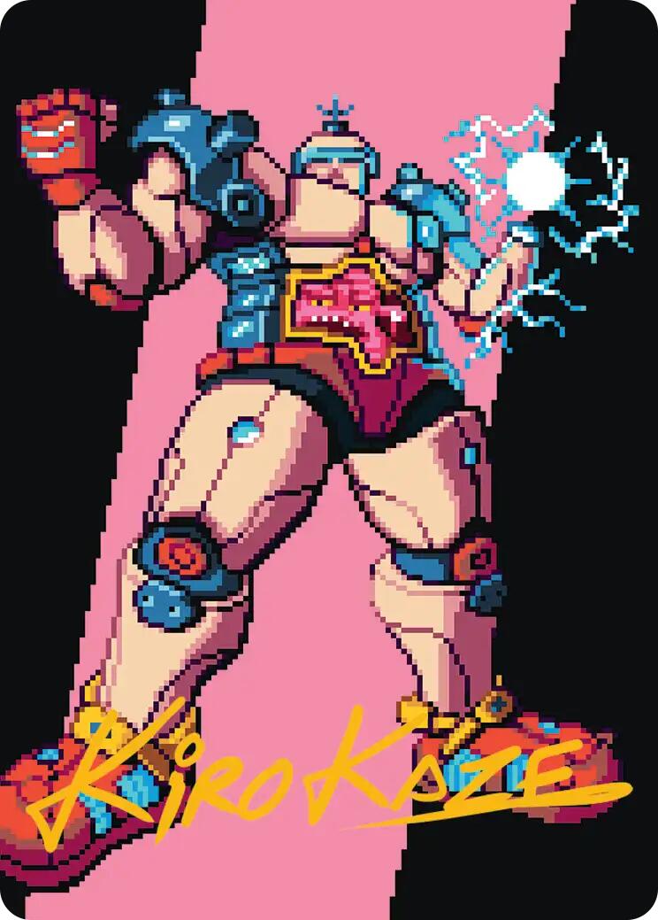 Krang, the All-Powerful Art Card (Gold-Stamped Signature) [Teenage Mutant Ninja Turtles Art Series] | Devastation Store
