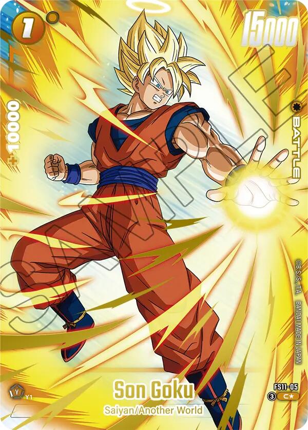 Son Goku (FS11-05) (Gold) [Starter Deck EX: The Phase of Evolution] | Devastation Store