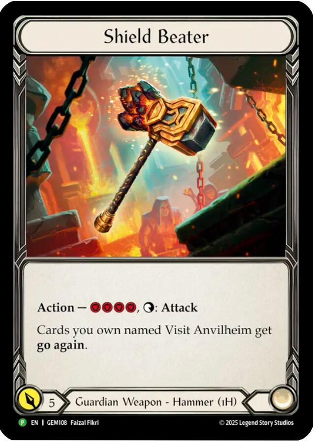 Shield Beater [GEM108] (GEM Pack 4)  Cold Foil | Devastation Store