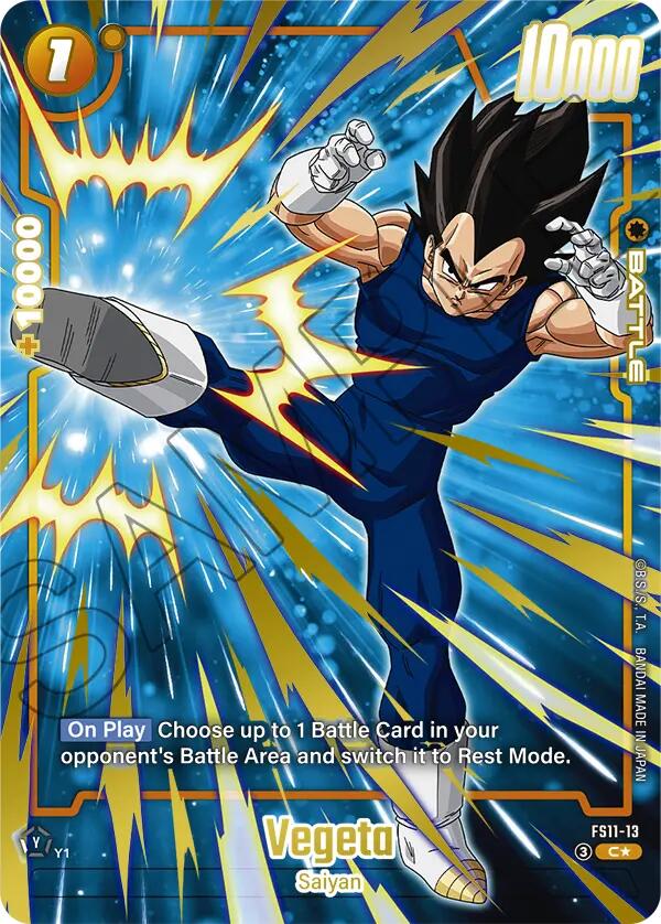 Vegeta (FS11-13) (Gold) [Starter Deck EX: The Phase of Evolution] | Devastation Store