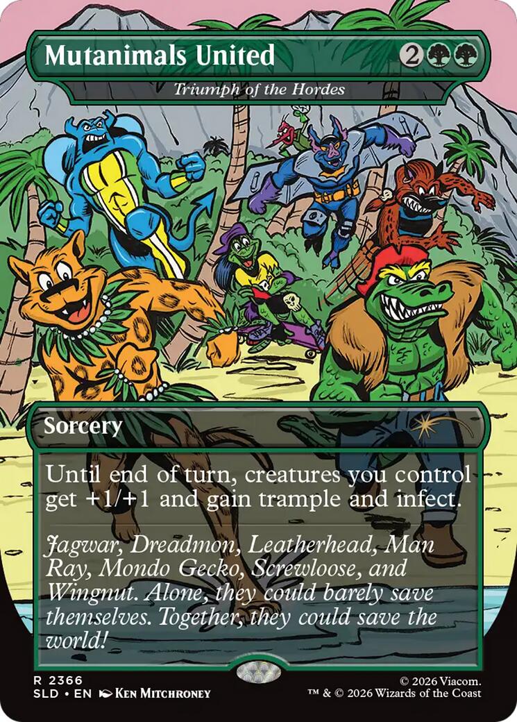 Mutanimals United - Triumph of the Hordes [Secret Lair Drop Series] | Devastation Store