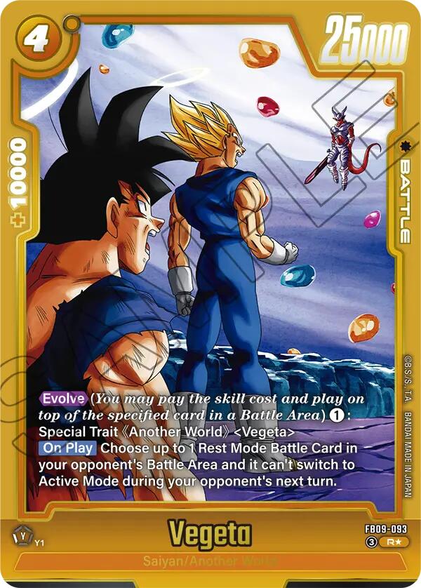 Vegeta (FB09-093) (Alternate Art) [Dual Evolution] | Devastation Store