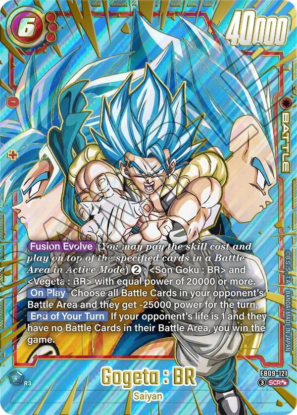 Gogeta : BR (FB09-121) (Super Alternate Art) [Dual Evolution] | Devastation Store