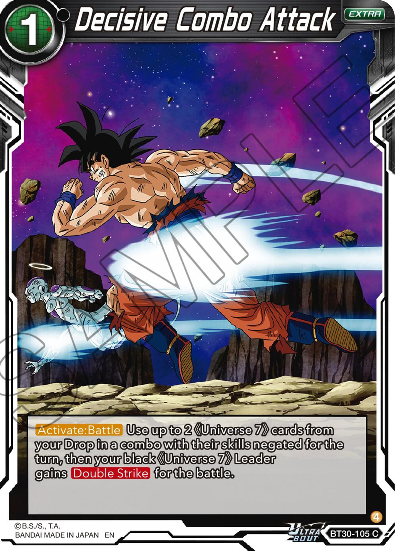 Decisive Combo Attack (BT30-105) [Three Glorious Fighters] | Devastation Store