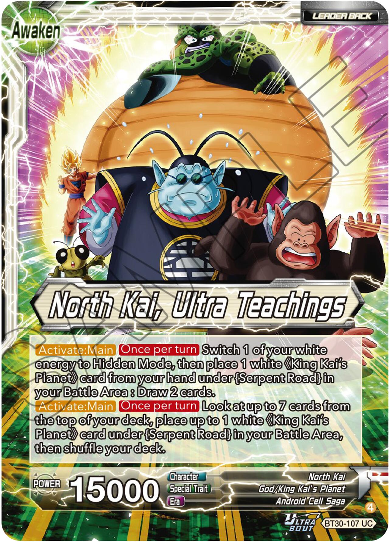 North Kai // North Kai, Ultra Teachings (BT30-107) [Three Glorious Fighters] | Devastation Store