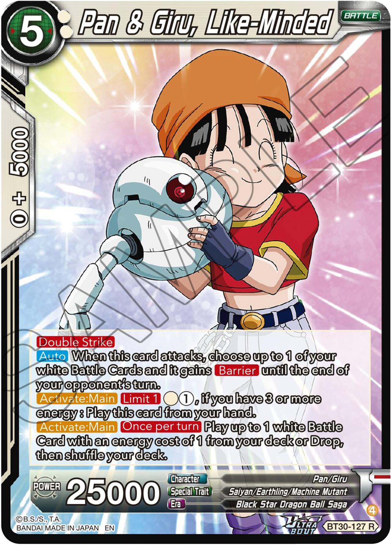 Pan & Giru, Like-Minded (BT30-127) [Three Glorious Fighters] | Devastation Store